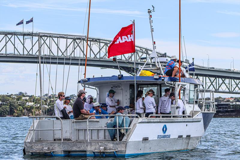 Day 2 - 2020 Harken Youth International Match Racing Cup - February 21, 2020 - Royal NZ Yacht Squadron, Auckland NZ photo copyright Andrew Delves taken at Royal New Zealand Yacht Squadron and featuring the Elliott 6m class