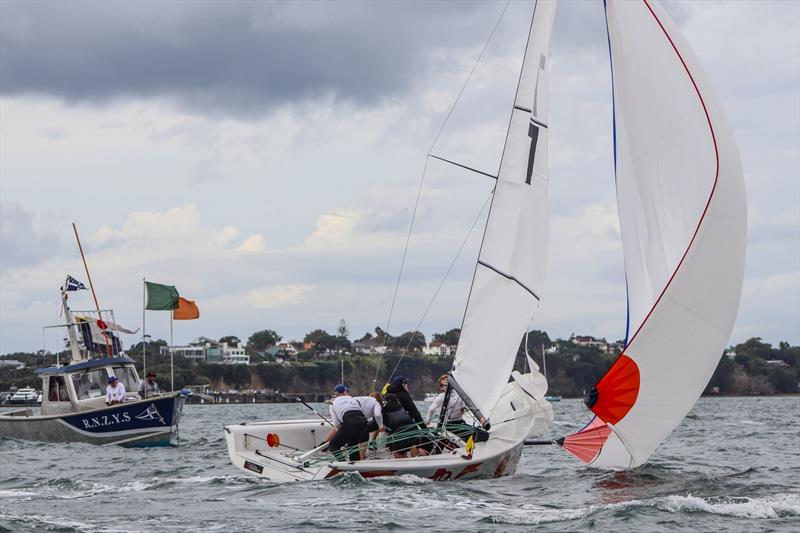 Day 3 - 2020 Harken Youth International Match Racing Cup - February 22, 2020 - Royal NZ Yacht Squadron, Auckland NZ photo copyright Andrew Delves taken at Royal New Zealand Yacht Squadron and featuring the Elliott 6m class