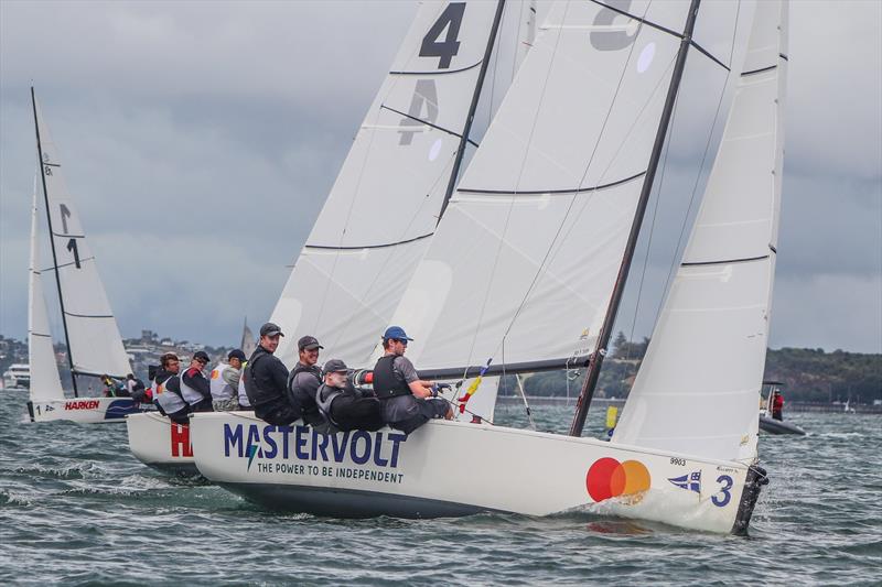 Day 3 - 2020 Harken Youth International Match Racing Cup - February 22, 2020 - Royal NZ Yacht Squadron, Auckland NZ - photo © Andrew Delves