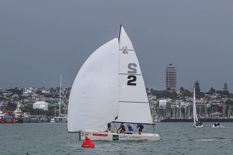 Day 3 - 2020 Harken Youth International Match Racing Cup - February 22, 2020 - Royal NZ Yacht Squadron, Auckland NZ - photo © Andrew Delves