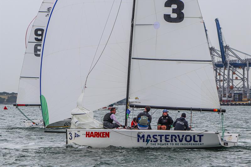 Day 3 - 2020 Harken Youth International Match Racing Cup - February 22, 2020 - Royal NZ Yacht Squadron, Auckland NZ - photo © Andrew Delves