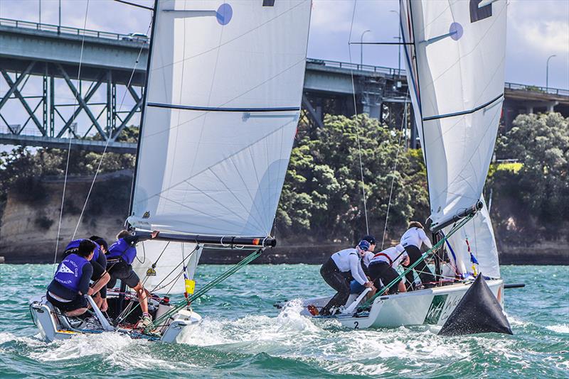 Both Stevenson and Hodgson advanced to the final after a clean sweep in the semis photo copyright Andrew Delves - RNZYS taken at Royal New Zealand Yacht Squadron and featuring the Elliott 6m class