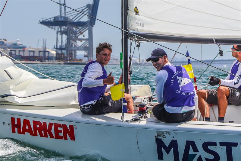 Harken Youth Match Racing World Championship - Day 2 - February 28, 2020 - Waitemata Harbour - photo © Andrew Delves