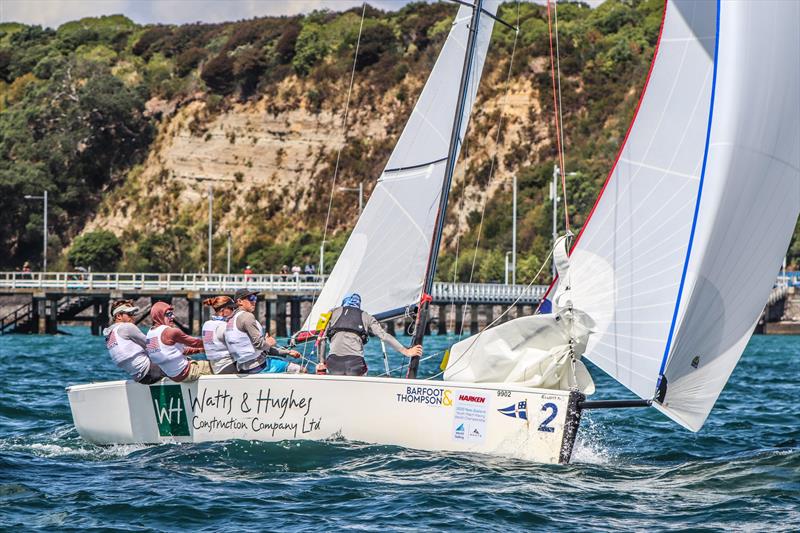 Harken Youth Match Racing World Championship - Day 2 - February 28, 2020 - Waitemata Harbour - photo © Andrew Delves