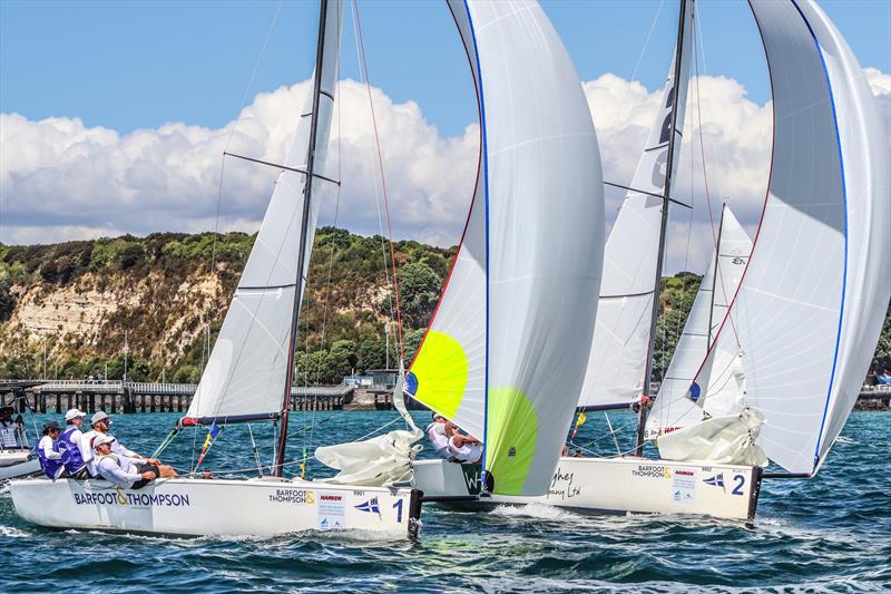 Harken Youth Match Racing World Championship - Day 2 - February 28, 2020 - Waitemata Harbour - photo © Andrew Delves