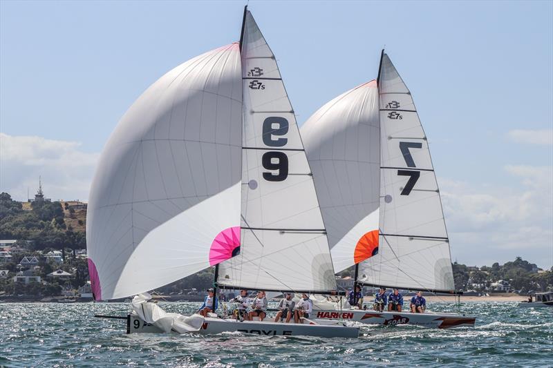 Harken Youth Match Racing World Championship - Day 2 - February 28, 2020 - Waitemata Harbour - photo © Andrew Delves