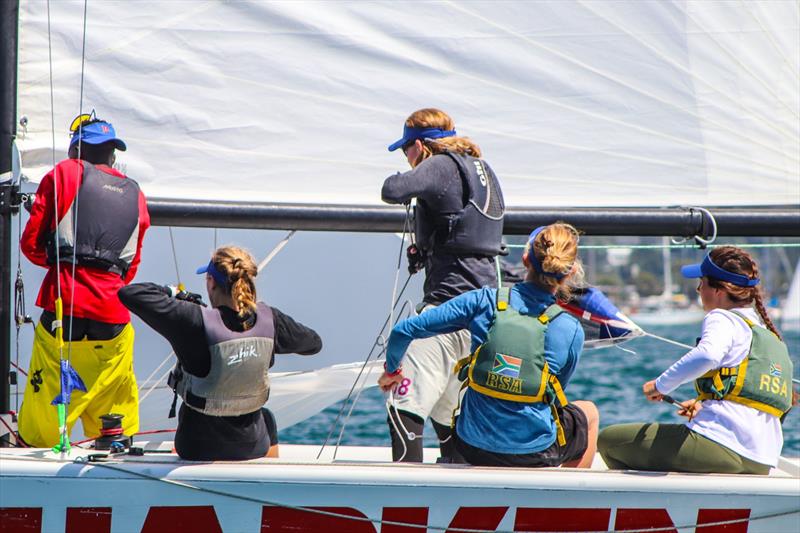 Harken Youth Match Racing World Championship - Day 2 - February 28, 2020 - Waitemata Harbour - photo © Andrew Delves