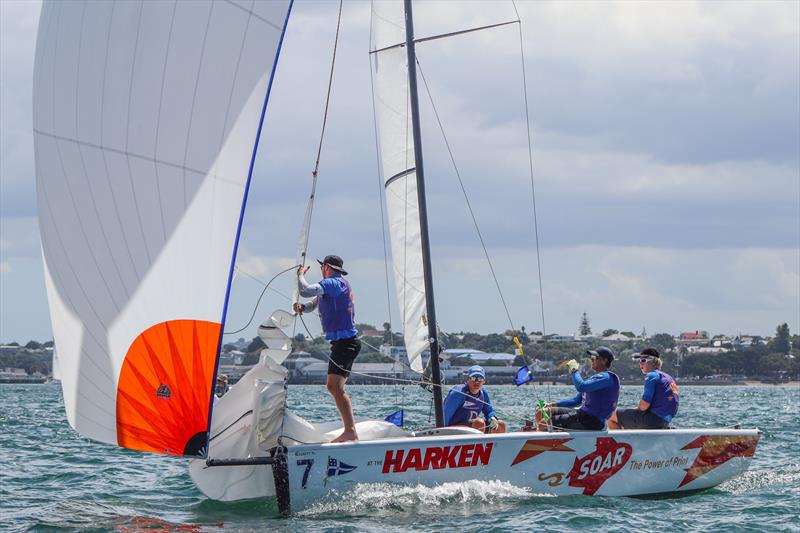 Harken Youth Match Racing World Championship - Day 2 - February 28, 2020 - Waitemata Harbour - photo © Andrew Delves