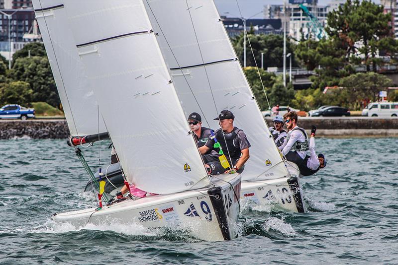 Nick Egnot-Johnson photo copyright Andrew Delves taken at Royal New Zealand Yacht Squadron and featuring the Elliott 6m class