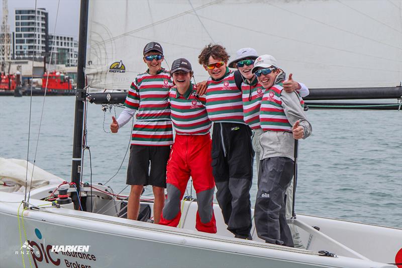 Westlake Green winners of the 2021 NZ National Secondary Schools Keelboat Championship - May 2021 - photo © Andrew Delves