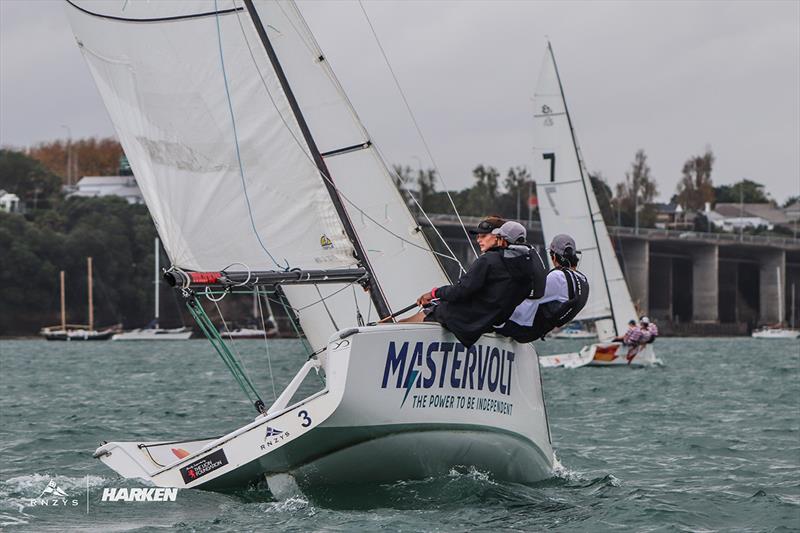 Glendowie College - NZ National Secondary Schools Keelboat Championship - May 2021 photo copyright Andrew Delves taken at Royal New Zealand Yacht Squadron and featuring the Elliott 6m class