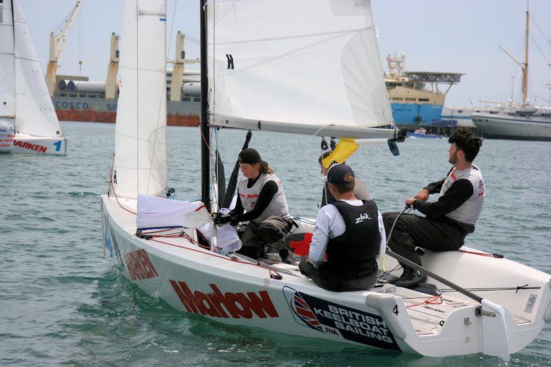 Hyde Sails Under-19 Match Racing Championship photo copyright British Keelboat Sailing taken at Weymouth & Portland Sailing Academy and featuring the Elliott 6m class