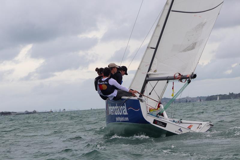 Max McLachan - Harken Auckland Match Racing Championships - December 2021 - Royal New Zealand Yacht Squadron - photo © Billy Woodworth