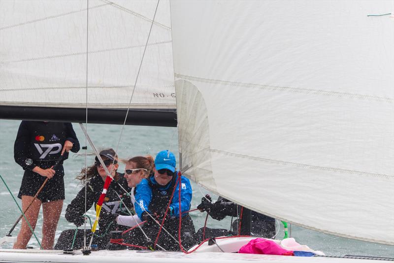 Maeve White - Harken Auckland Match Racing Championships - December 2021 - Royal New Zealand Yacht Squadron photo copyright Billy Woodworth taken at Royal New Zealand Yacht Squadron and featuring the Elliott 6m class