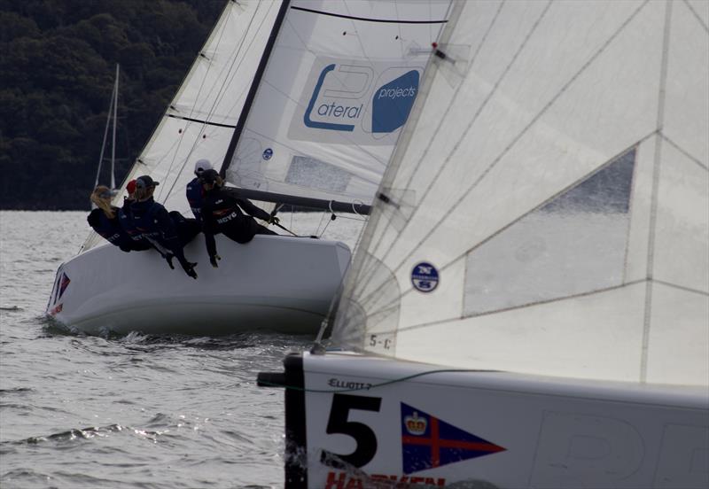 Development Squad in the action - 2022 Mick Hole Winter Keelboat Regatta photo copyright Robert McClelland taken at Royal Prince Alfred Yacht Club and featuring the Elliott 6m class