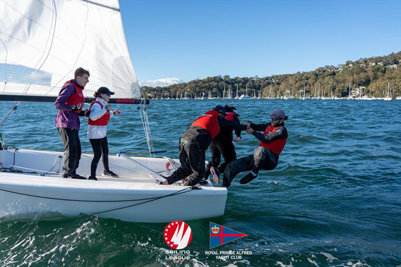The RSYS team celebrating after the win - SAILING Champions League – Asia Pacific Final - photo © Harry Fisher, Down Under Sail