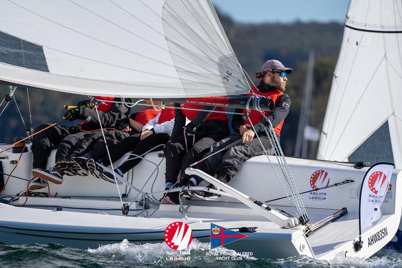Zac West steered the Royal Sydney Yacht Squadron team to success - SAILING Champions League – Asia Pacific Final photo copyright Harry Fisher, Down Under Sail taken at Royal Prince Alfred Yacht Club and featuring the Elliott 6m class