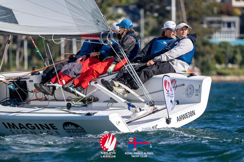 Mina Ferguson's Woollahra Sailing Club team finished sixth and also as the first female helm - SAILING Champions League – Asia Pacific Final - photo © Harry Fisher, Down Under Sail