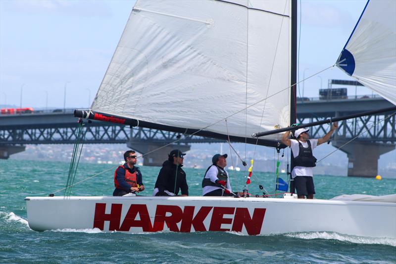 Harken NZ NZ Match Racing Championship - Royal NZ Yacht Squadron - Day 1, January 21, 2022 photo copyright RNZYS Media taken at Royal New Zealand Yacht Squadron and featuring the Elliott 7 class