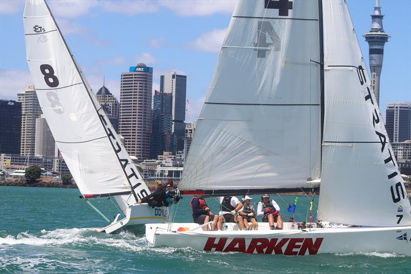 Harken NZ NZ Match Racing Championship - Royal NZ Yacht Squadron - Day 1, January 21, 2022 - photo © RNZYS Media