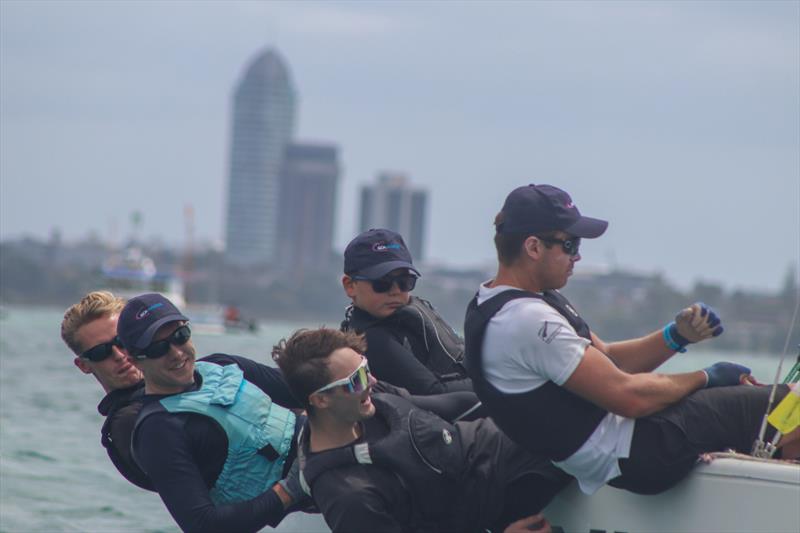 Harken NZ NZ Match Racing Championship - Royal NZ Yacht Squadron - January 22-24, 2022 photo copyright RNZYS Media taken at Royal New Zealand Yacht Squadron and featuring the Elliott 7 class