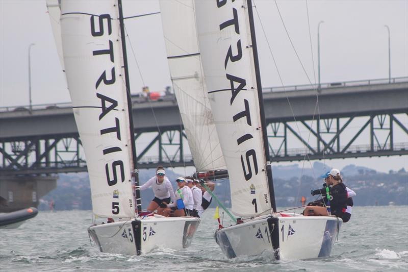 NZ Womens Match Racing Final 2021, Royal NZ Yacht Squadron photo copyright Andrew Delves, RNZYS taken at Royal New Zealand Yacht Squadron and featuring the Elliott 7 class