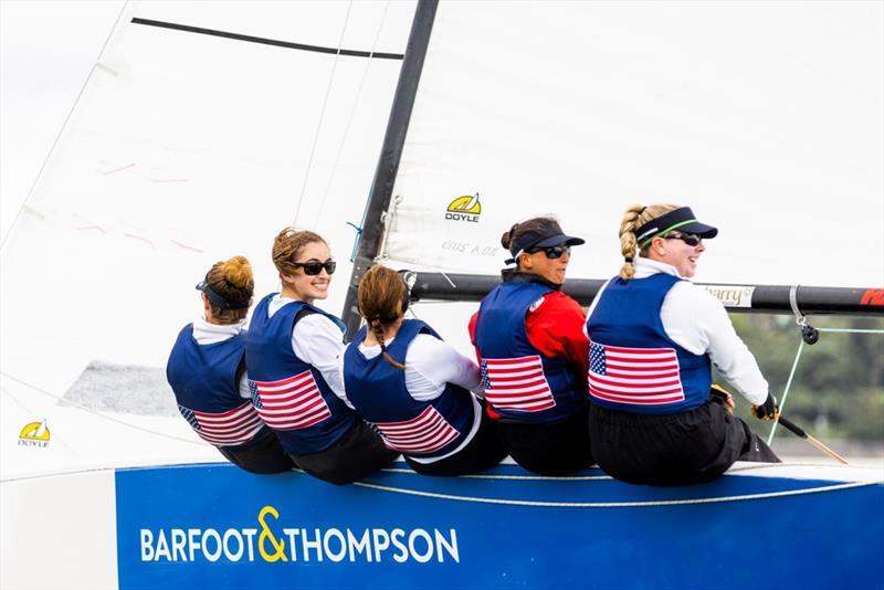 Barfoot & Thompson Women's World Match Racing Championships - Day 2 - November 11, 2022 - Auckland - photo © Adam Mustill