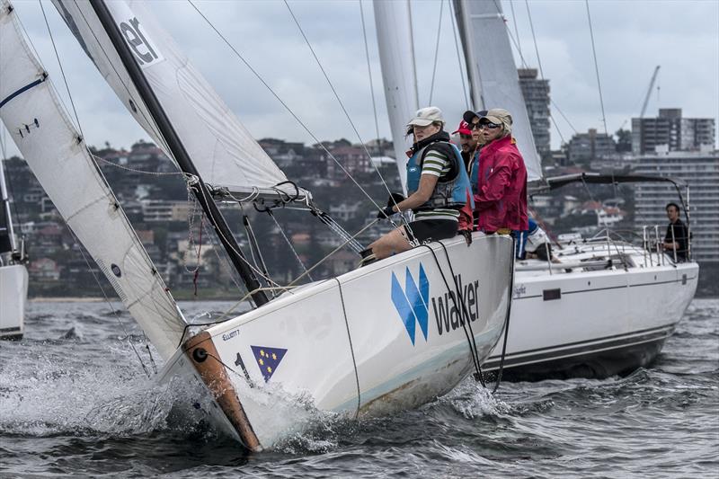 Elliot 7 - Helly Hansen Women's Challenge photo copyright Marg Fraser-Martin taken at Manly Yacht Club and featuring the Elliott 7 class