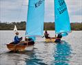 Paul and Megan lead Jim and Mabel in race 2 during the Barnt Green Enterprise Open © Matthew Brown Photography