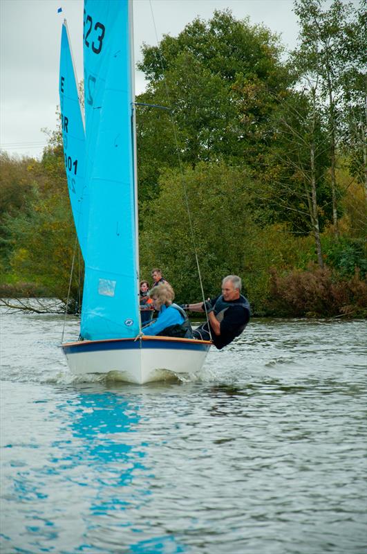 Enterprises at Redditch photo copyright David Bishop taken at Redditch Sailing Club and featuring the Enterprise class