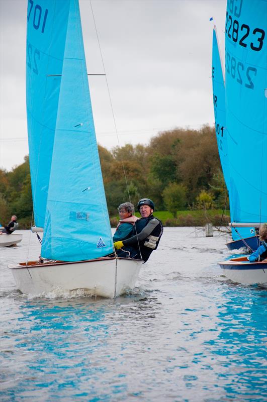 Enterprises at Redditch photo copyright David Bishop taken at Redditch Sailing Club and featuring the Enterprise class