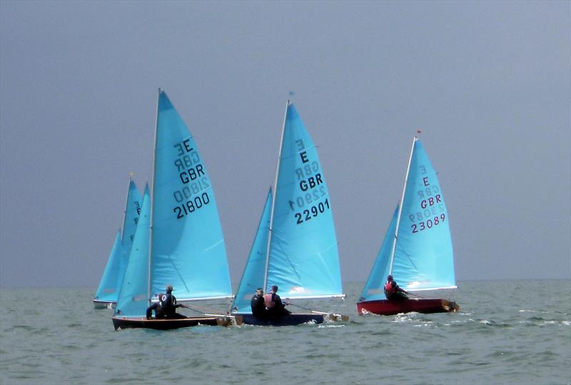 A change of weather during the West Lancashire Yacht Club Tidal Regatta photo copyright Mike Dorr taken at West Lancashire Yacht Club and featuring the Enterprise class