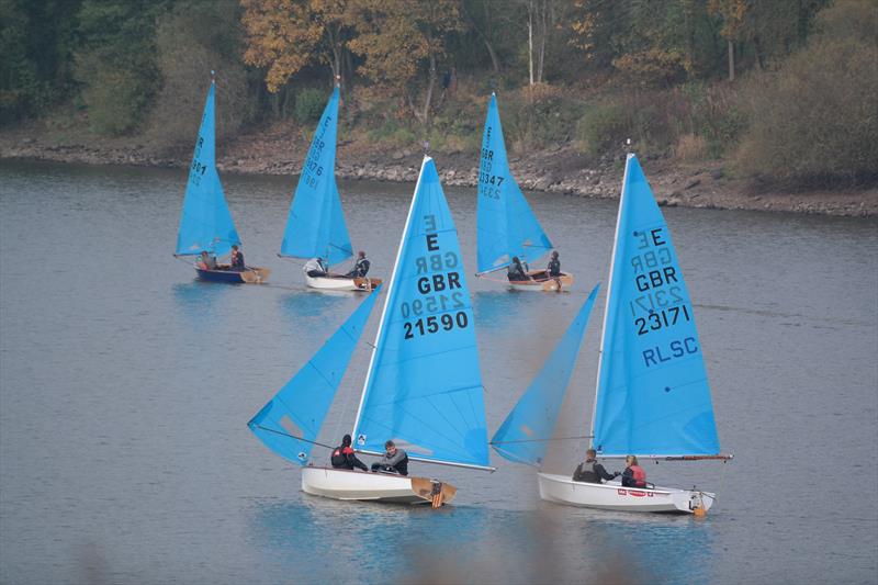 Race 2 action during the Rudyard Lake Enterprise Open photo copyright Sarah Crabtree taken at Rudyard Lake Sailing Club and featuring the Enterprise class