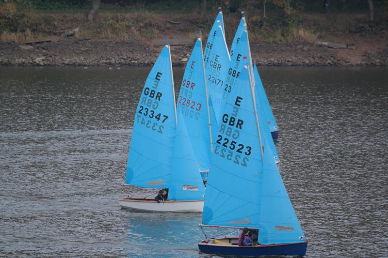 Race 3 starts during the Rudyard Lake Enterprise Open photo copyright Sarah Crabtree taken at Rudyard Lake Sailing Club and featuring the Enterprise class