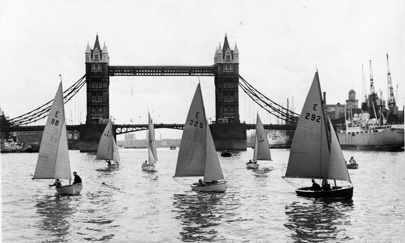 Enterprise Tideway Race with Tower Bridge in the background - photo © Enterprise Association