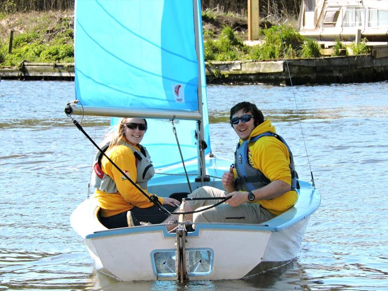 Horning Boat Show Try Sailing Day photo copyright Holly Hancock taken at Horning Sailing Club and featuring the Enterprise class