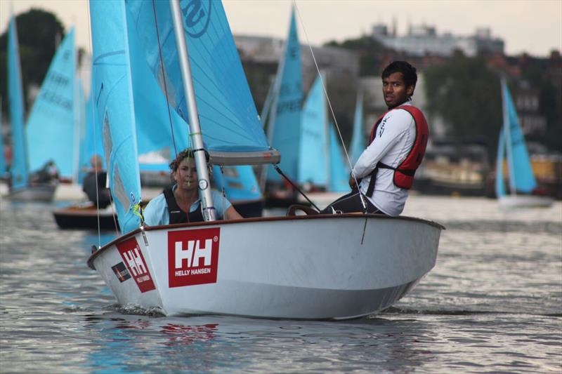 Enterprise Tideway Race at Southbank for the 60th anniversary photo copyright SSC taken at South Bank Sailing Club and featuring the Enterprise class