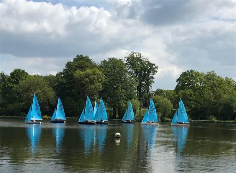 Earlswood Lakes Enterprise Open photo copyright Perry Clarke taken at Earlswood Lakes Sailing Club and featuring the Enterprise class