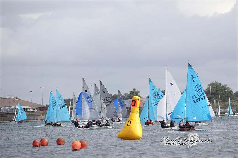 Busy scenes during the 52nd West Lancs Yacht Club 24 Hour Race photo copyright Paul Hargreaves taken at West Lancashire Yacht Club and featuring the Enterprise class