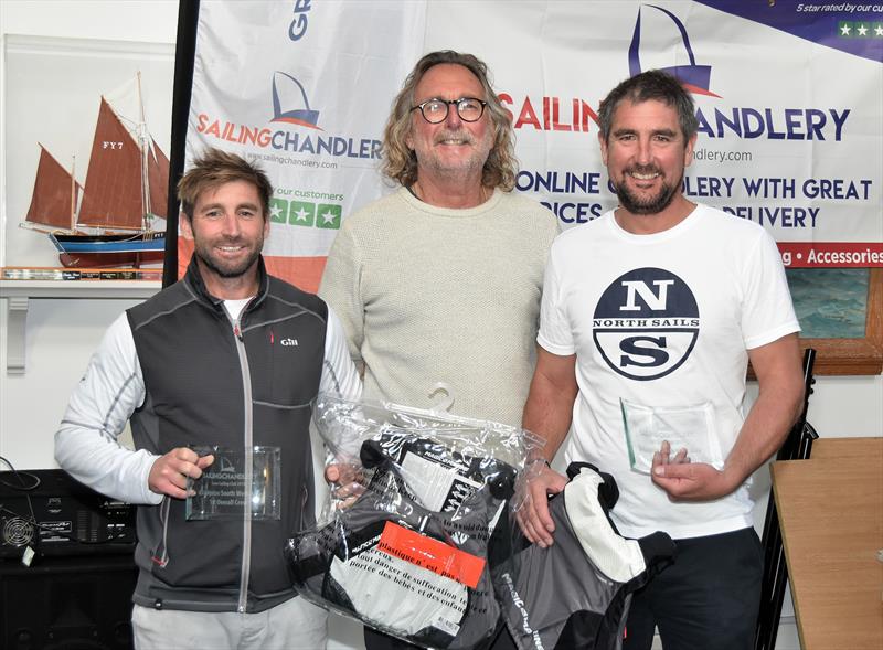 Dave and Chris Jackman win the Sailing Chandlery Enterprise National Circuit event at Looe photo copyright Neil Richardson taken at Looe Sailing Club and featuring the Enterprise class