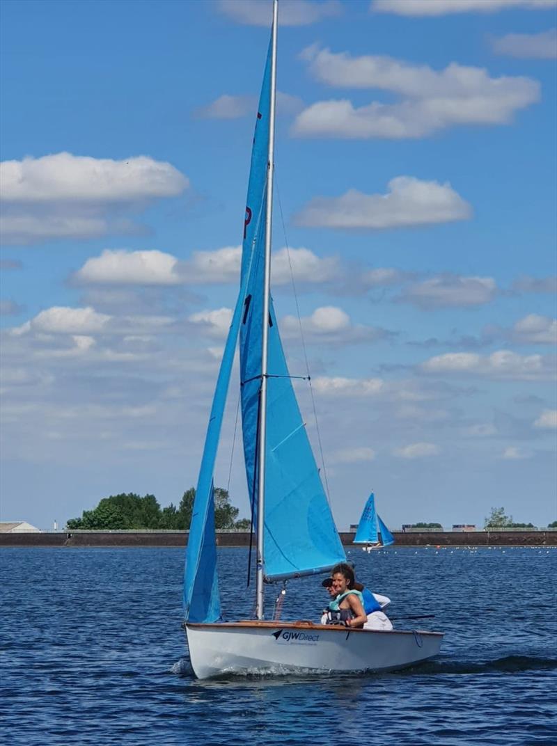 David Wheeler and Natallia Orgonova during the Midland Enterprise Open photo copyright Naomi Guest taken at Midland Sailing Club and featuring the Enterprise class