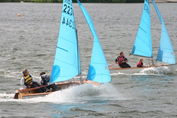 Great conditions for the Enterprise North West Championship at Wigan photo copyright Stan & Sue Barton taken at  and featuring the Enterprise class