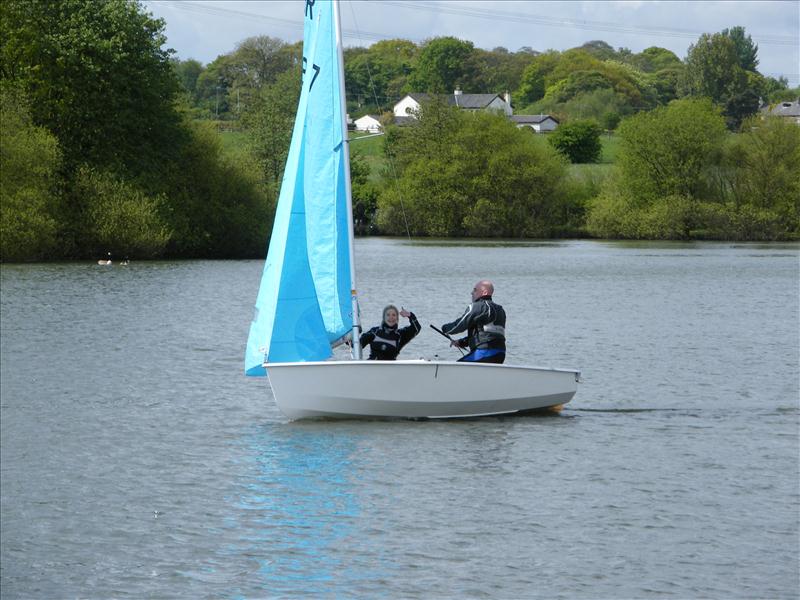 Enterprises at Pilkington photo copyright Steve Blackburn taken at Pilkington Sailing Club and featuring the Enterprise class