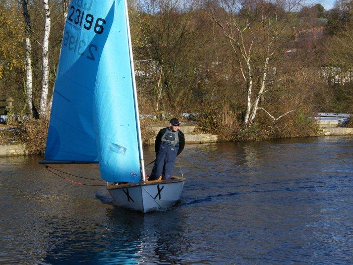 Enterprise Match Racing Championships at Etherow Country Park photo copyright Steve Blackburn taken at Etherow Country Park Sailing Club and featuring the Enterprise class