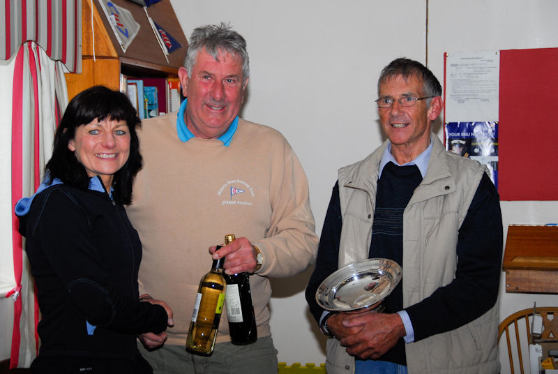 Alan Johnson and Paula Fisher, winners of the 2012 Speed Sails Double Chine Series - photo © Paul Young