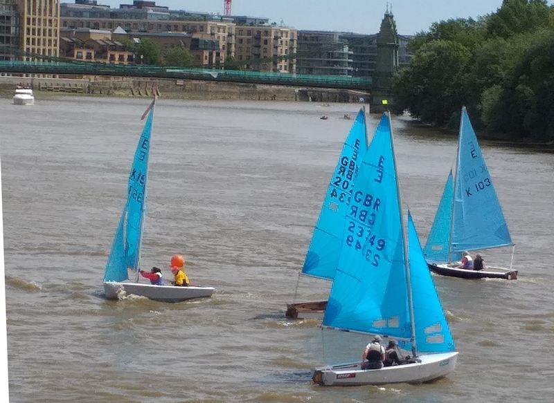 Enterprise open meeting at London Corinthian photo copyright Caroline Simonds taken at London Corinthian Sailing Club and featuring the Enterprise class