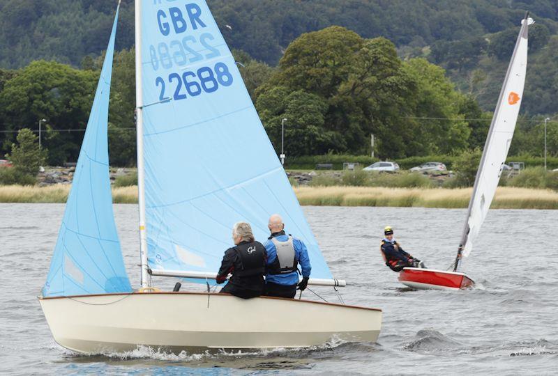 Border Counties Midweek Sailing at Bala photo copyright Colin Bosomworth taken at Bala Sailing Club and featuring the Enterprise class