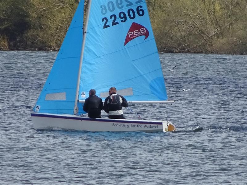 Matt and Andy during the Enterprise Midland Area Championship at Middle Nene photo copyright Wilf Kunze taken at Middle Nene Sailing Club and featuring the Enterprise class