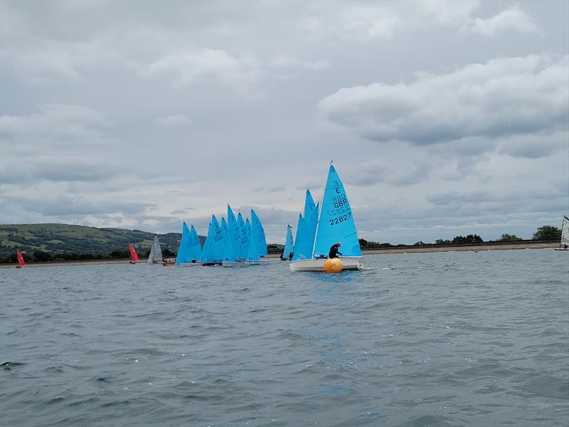 Brave starting in race 4 of the 2022 Allen Enterprise Masters Championship photo copyright Sally Campbell  taken at Bristol Corinthian Yacht Club and featuring the Enterprise class