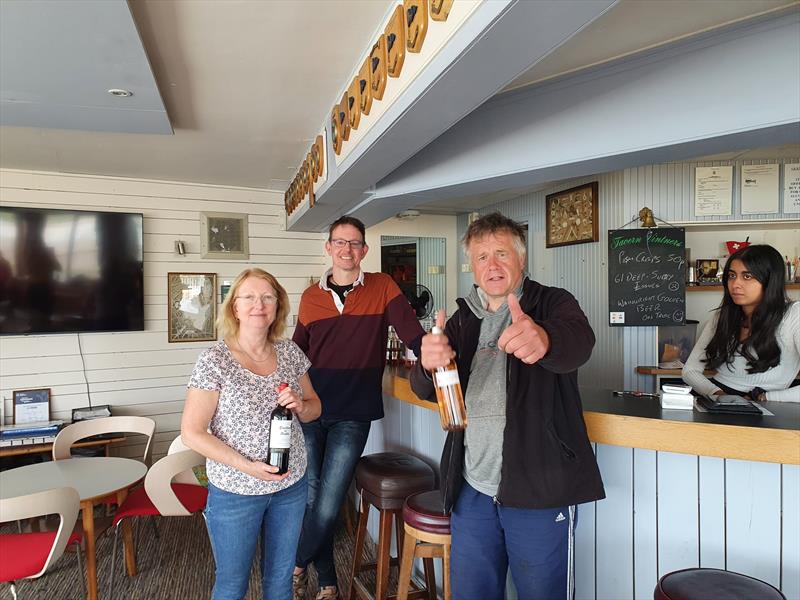 Paul Young & Jan Kimber finish 3rd in the Midland Enterprise Open photo copyright Aimee Allsopp taken at Midland Sailing Club and featuring the Enterprise class